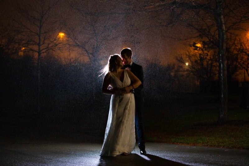 A Rainy Romance: Adam and Jordyn's Magical November Wedding at The Lakeview